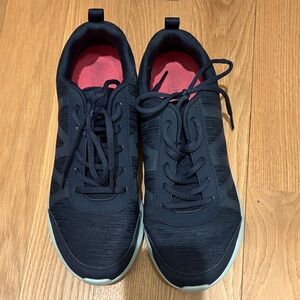 Navy Athletic Shoes